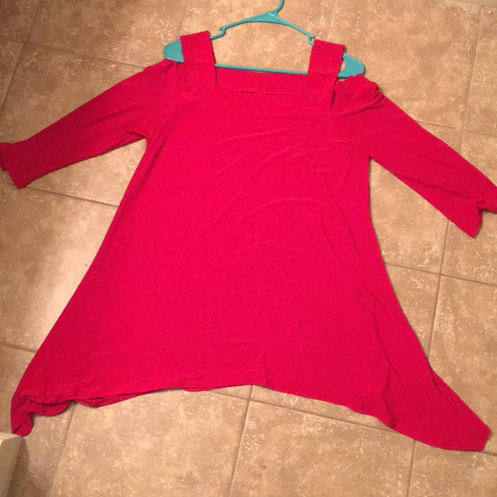 Cold Shoulder Top - Picture 2 of 2